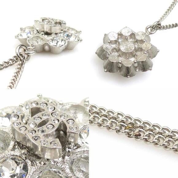 CHANEL Silver Necklace